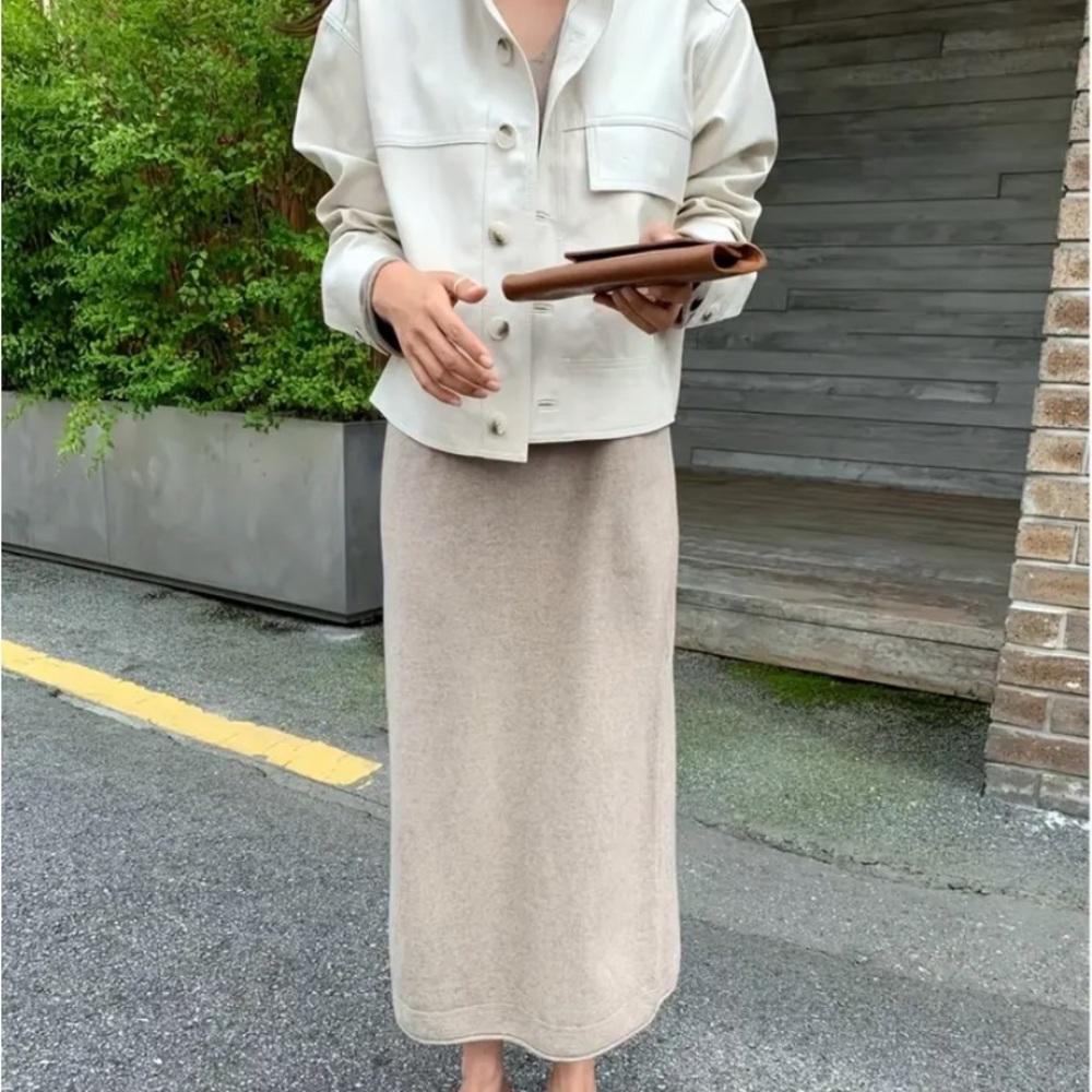 Women's Cream Jacket - Picture 6 of 9